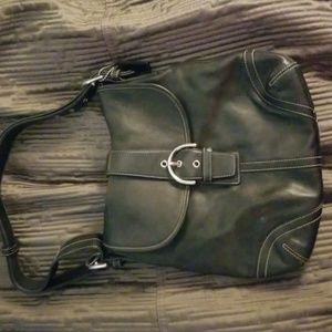 Coach leather handbag